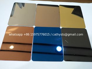 Китай 201/304/316/410 2B/BA листы из нержавеющей стали для архитектурной облицовки/декорации лифтов поставщик