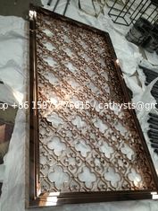 Китай Золотые перфорированные панели из нержавеющей стали для солнцезащитных козырьков/жалюзи/экранов для окон поставщик