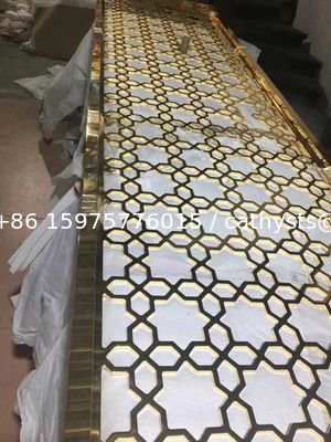 Декоративные металлические панели - Лазерная резка панелей из нержавеющей стали поставщик