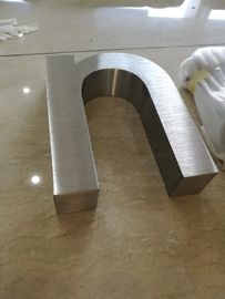 Лучшие продажи нержавеющей стали акриловые 3D световые знаки с подсветкой поставщик