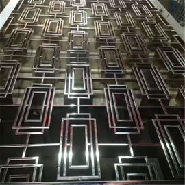 Отель внутренний стеновой панели украшения нержавеющей стали экрана поставщик