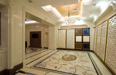 Розовое золото нержавеющей стали для гостиниц / вилл / интерьера лобби поставщик