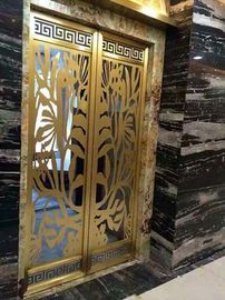 Бронзовая перегородка из нержавеющей стали для солнцезащитных козырьков/жалюзи/оконных экранов поставщик