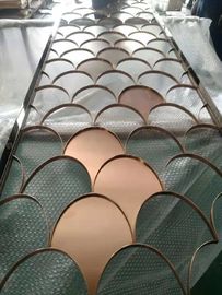 Нержавеющая сталь экрана перегородка Cnc декоративные металлические экраны панели нержавеющий окс разделителя столовой поставщик