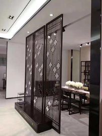 На заказ интерьерная отделка Нержавеющая сталь Перегородка Стенная комната Сдвижной стенный разделитель Сдвижные двери разделитель поставщик