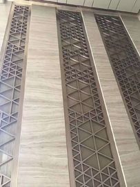 Панель Золотой экрана из нержавеющей стали лазерной резки Метальный разделитель комнаты дизайн Декоративная металлическая перегородка для гостиной поставщик