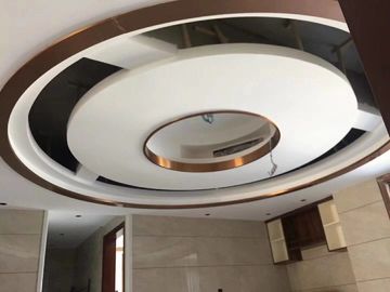 Зеркальная отделка Розовое золото Нержавеющая сталь Стенная отделка Стенная отделка 201 304 316 для декорации потолочной мебели поставщик
